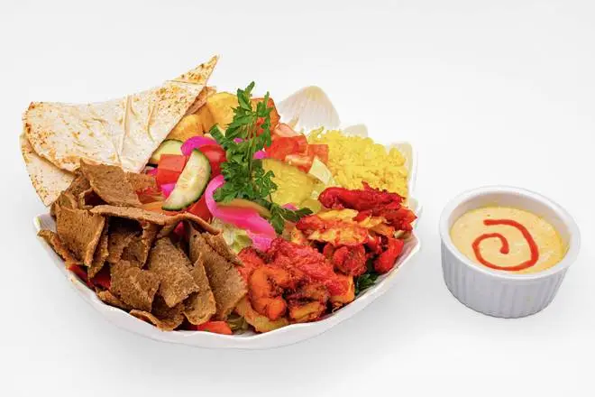 Chicken shawarma wrap in Brentwood Calgary
